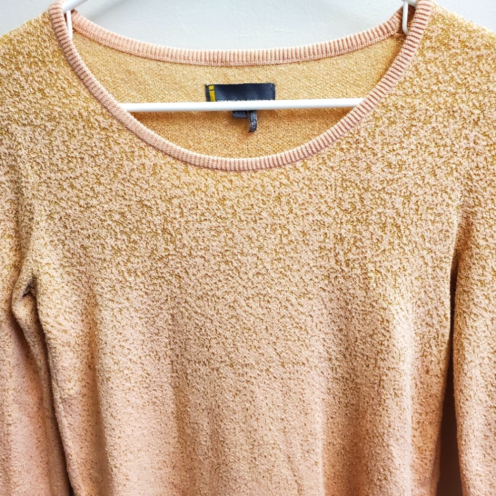 Pink and gold sweater
